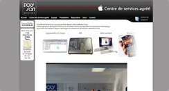 Desktop Screenshot of polysoft.fr