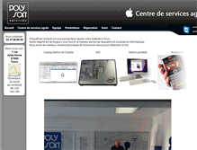 Tablet Screenshot of polysoft.fr